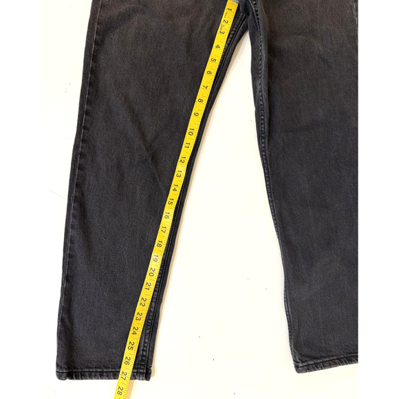 Zara Jeans Womens 6 Washed Black Gray Skinny Tapered 5-Pocket Zip Fly Denim - Picture 4 of 6